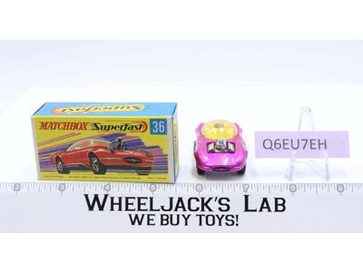Draguar No 36 Lesney Superfast Matchbox 1973 W/Box England Vintage