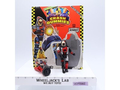 Junkman 100% Complete The Incredible Crash Dummies 1992 Tyco Action Figure NM