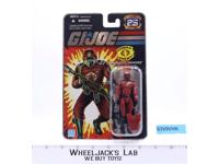 Crimson Guard GI Joe 25th Anniversary Hasbro Action Figure NEW MOSC SEALED