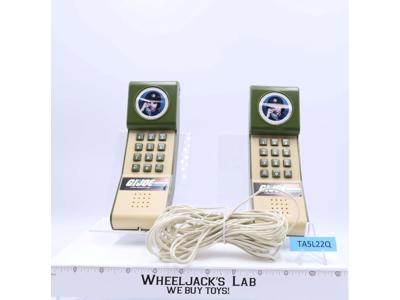 Walkie Talkies WORKS GI Joe 1980's Durham Vintage Accessory
