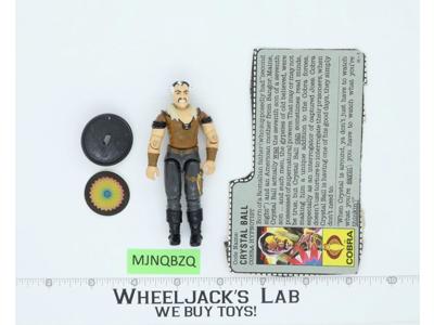 Crystal Ball V1 100% Complete G.I. Joe 1987 Hasbro Vintage Action Figure
