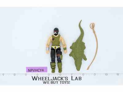Croc Master V1 G.I. Joe 1987 Hasbro Vintage Action Figure