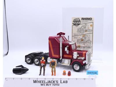 Rhino Matt Trakker Bruce Sato 100% Complete MASK Kenner Vintage Action Figure