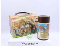 The Life & Times of Grizzly Adams Metal Lunchbox W/Thermos 1977 Aladdin