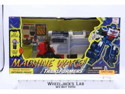 Optimus Prime Transformers Machine Wars 1996 Hasbro Action Figure NEW MISB