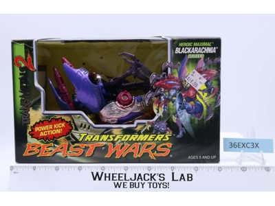 Blackarachina 100% Complete Transformers Transmetals 2 Beast Wars 1999 Hasbro