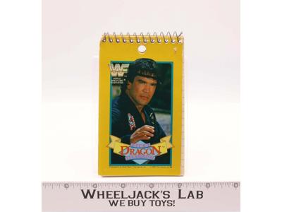 Ricky Dragon Steamboat Memo Pad WWF Titan Sports Inc. 1985 Vintage