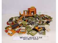 Stable Exinwest Construction Playset Saloon Bank General Store Accessories 1970s