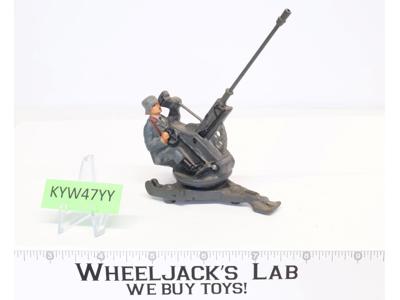Flak Gunner Soldier 4.75" Air Force Military Miniatures Elastolin Lineol Germany