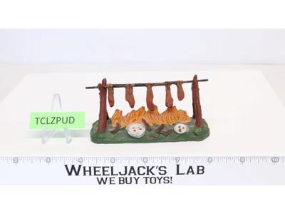 Campfire Cook Pit w/ Meat Elastolin Lineol 2" High Germany