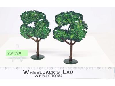 (2) Tedtoy Trees Metal Jack Stewart Collection 4.75"
