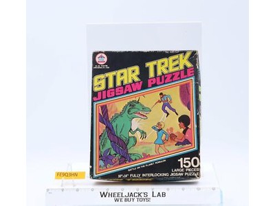 Star Trek Battle on Planet Romulon 1974 HG Toys 150 Piece Jigsaw Puzzle