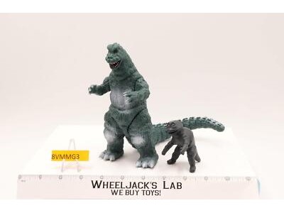 Godzilla W/Minya 1968,2006 Toho Y-MSF 7" Action Figure Set