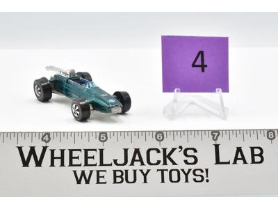 Brabham-Repco F-1 #4 Aqua 1969 Hot Wheels Mattel Vintage Redline RL