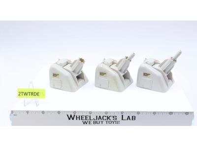 Deck Turret Set of 3 USS Flagg Aircraft Carrier NO REPRO 1985 GI Joe Vintage