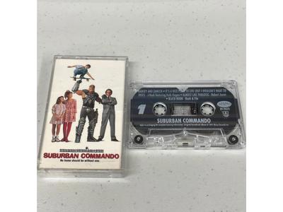 WWF Suburban Commando 1992 Rhino Records Cassette Tape