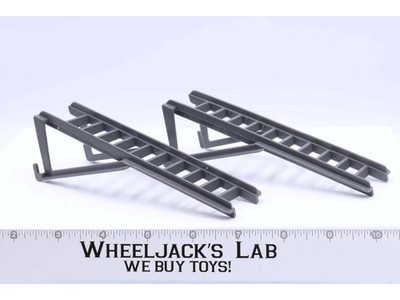 USS Flagg Aircraft Hand Rail Ladder Stairs PAIR NO REPRO 1985 GI Joe Vintage