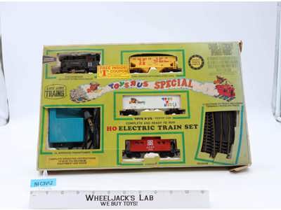 HO Electric Train Set #08109 Life-Like Trains Toys R Us Special Vintage