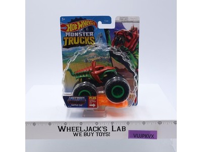 Battle Cat Die-Cast Monster Trucks Hot Wheels Master of the Universe 2021 MOSC