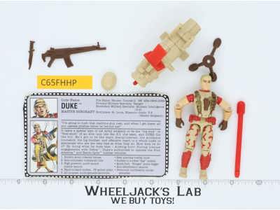 Duke V3 100% Complete G.I. Joe 1992 Hasbro Vintage Action Figure