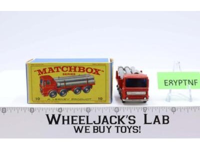 Pipe Truck 10 Lesney Matchbox Series 1960's Made In England