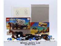 #6716 & 6706 Wild West Covered Wagon & Frontier Patrol Lego 1998 Weapons Wagon