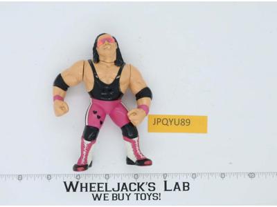 Brett Hart WWF WWE Hasbro Wrestling 1992 Titan Sports Vintage Action Figure