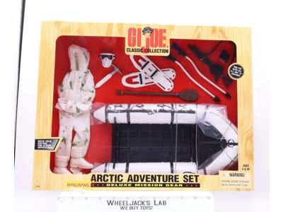 Artic Adventure Set Deluxe Mission Gear GI Joe Classic Collection MISB 1998