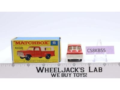 Ford Pick-Up 6 Lesney Matchbox Series 1960's Made In England NM Condition