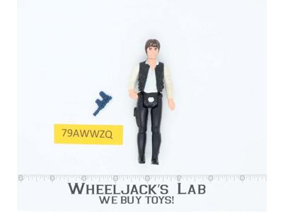 Han Solo BIG HEAD 100% Complete Star Wars 1977 Kenner Action Figure NO REPRO