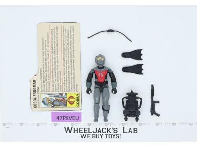 Eels V1 100% Complete G.I. Joe 1985 Hasbro Vintage Action Figure