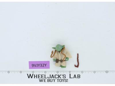 Yoda W/BROWN Snake 100% Complete Star Wars ESB 1980 Vintage Kenner NO REPRO