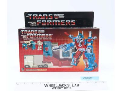 Ultra Magnus 100% Complete W/ BOX 1986 Vintage Hasbro G1 Transformers Figure