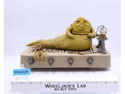 Jabba the Hutt Throne Room 100% Complete Star Wars ROTJ 1983 Kenner Playset