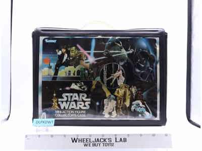 Star Wars Vinyl Collector's Case W/ Stickers 1977 Kenner Carry Case