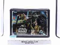 Star Wars Vinyl Collector's Case W/ Stickers 1977 Kenner Carry Case
