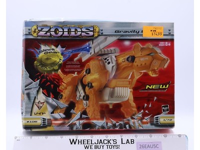 #105 Gravity Saix 2003 Hasbro Action Figure Model Kit NEW SEALED