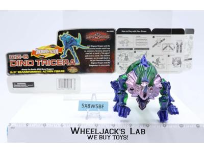 Dino Tricera Dinozaurs 1998 Bandai 6.5" Action Figure Dinomorph DZ-6