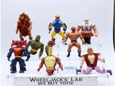 Lot of 8 He-Man Masters Of The Universe MOTU Vintage 1980s Mattel Figures BROKEN