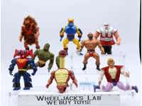 Lot of 8 He-Man Masters Of The Universe MOTU Vintage 1980s Mattel Figures BROKEN