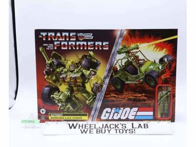 Bumblebee A.W.E. Striker GI Joe Transformers Mash-Up 2022 Hasbro NEW MISB SEALED