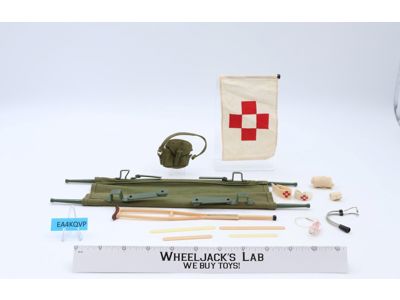 GI Joe Equipment Sets Marine Medic 1964 Vintage Hasbro 12" Accessory