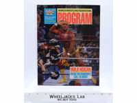WWF Lineup Sheet Orlando 3/17/90 1990 Event Card Program Magazine 178 Hulk Hogan