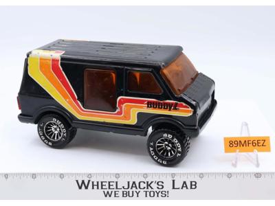 Buddy L Black Street Van Pressed Steel 1979 Vintage Toy