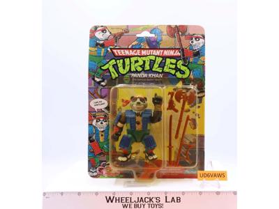 Panda Khan Teenage Mutant Ninja Turtles TMNT 1990 Playmates NEW MOSC SEALED