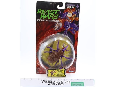 Drill Bit 100% Complete W/Card & Bubble Beast Wars Transformers 1996 Hasbro NM