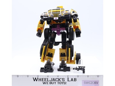 Swindle Jeep Wrangler Alternators 100% Complete 2004 Hasbro Transformers