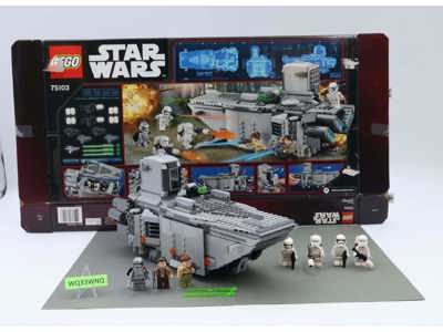 #75103 First Order Transporter W/Instructions & Box Lego 2015 Star Wars