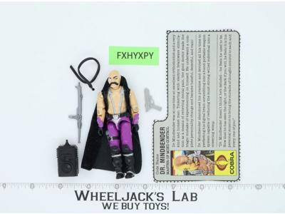 Dr. Mindbender V1 100% Complete G.I. Joe 1986 Hasbro Vintage Action Figure