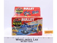 Bullet W/ Ali Bombay 100% Complete M.A.S.K. 1985 Kenner Action Figure Vehicle